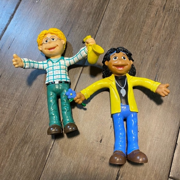 5 for $25 Vintage PUZZLE PLACE Af Am Boy SKYE NAKAIYE Bendy figures 2 - Picture 1 of 7